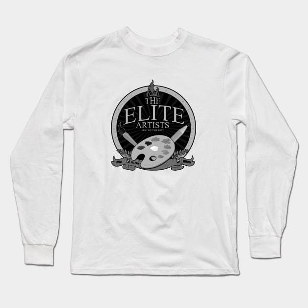 The Elite Artists Long Sleeve T-Shirt by adamzworld